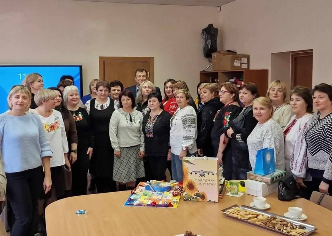 Vilniaus lietuvių namuose svečiavosi Ukrainos mokyklų vadovai