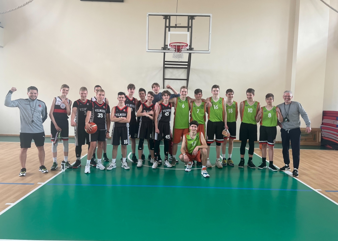 Draugiškos varžybos prieš ,,Vilniaus sostinės krepšinio“ komandą