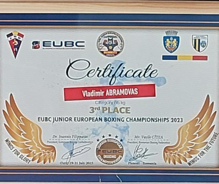 Ploještyje (Rumunija) vyko Europos jaunių bokso čempionatas