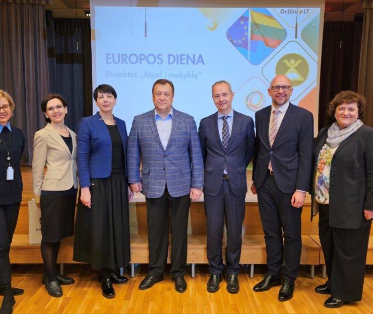 Gegužės 9-ąją d. minime Europos dieną