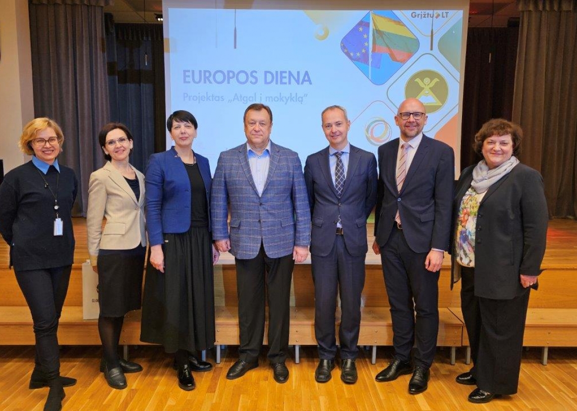 Gegužės 9-ąją d. minime Europos dieną