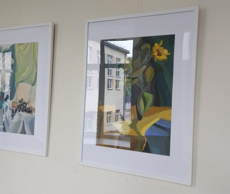 Vilniaus lietuvių namuose eksponuojama Kauno kolegijos tapybos paroda
