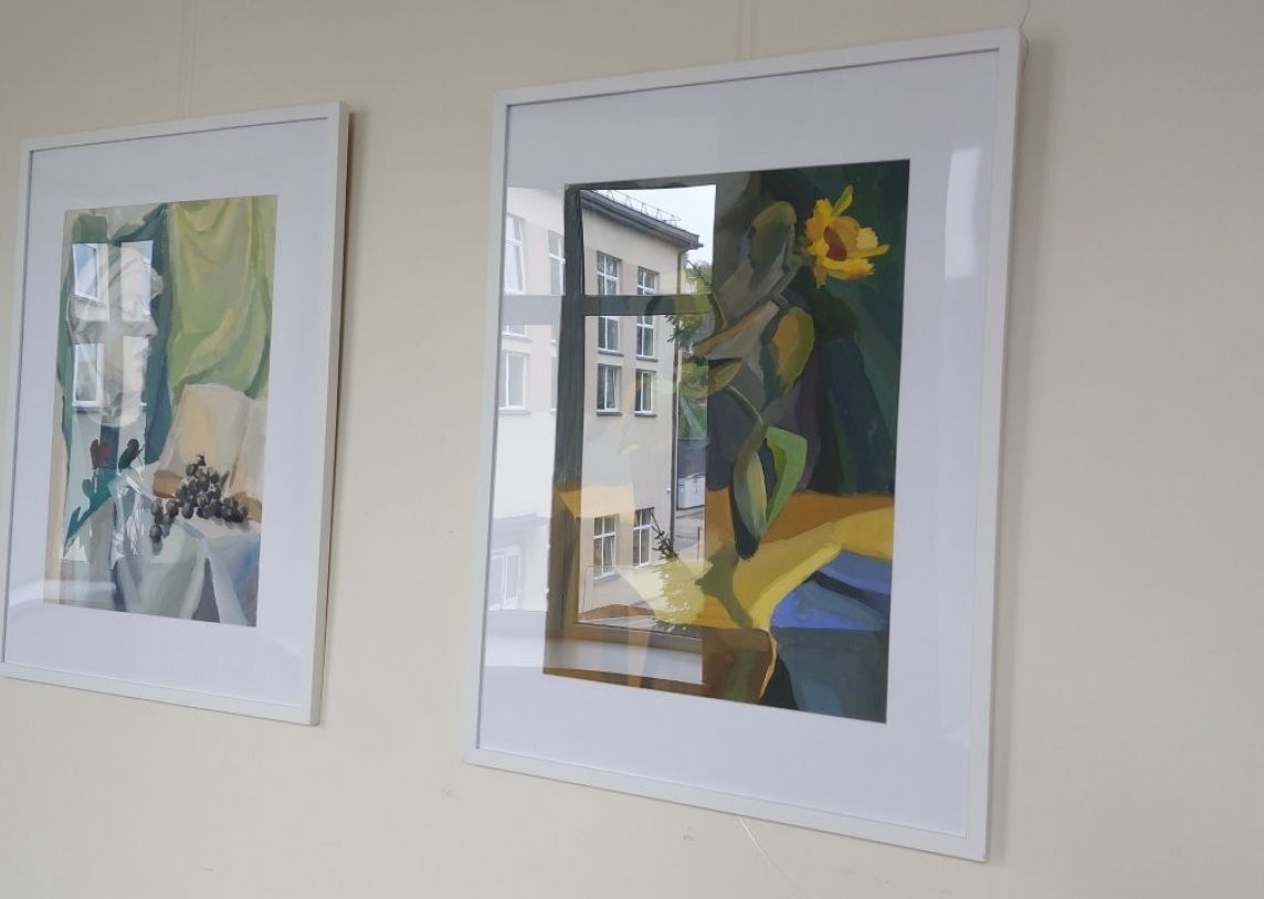 Vilniaus lietuvių namuose eksponuojama Kauno kolegijos tapybos paroda