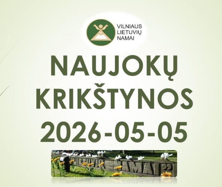 Naujokų krikštynos 2026