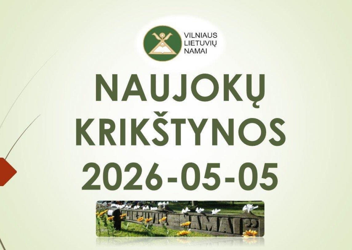 Naujokų krikštynos 2026