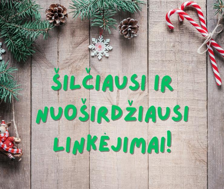 Vilniaus lietuvių namų bendruomenės kalėdinis sveikinimas