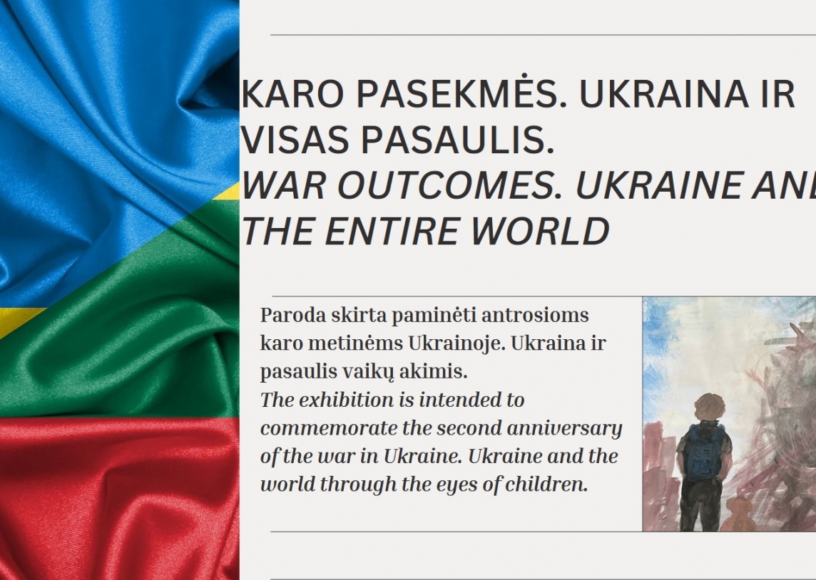 Virtuali paroda II- osioms karo metinėms Ukrainoje paminėti